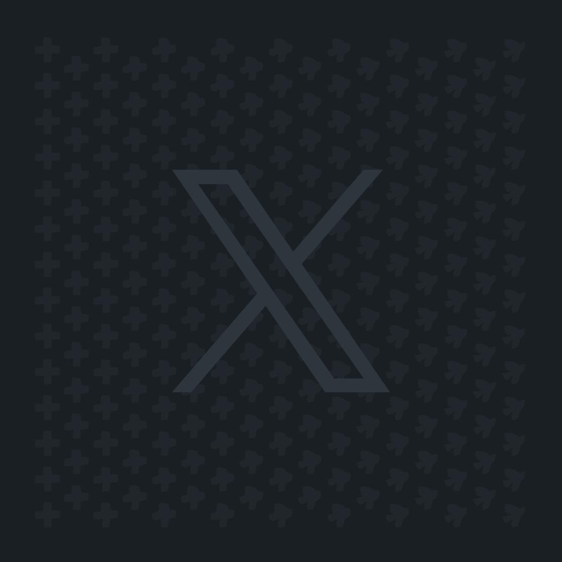 X / Twitter logo